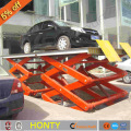 Manual hydraulic lifting table trolley